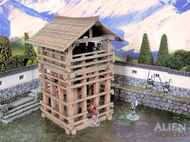 Samurai Wooden Watchtower available now!