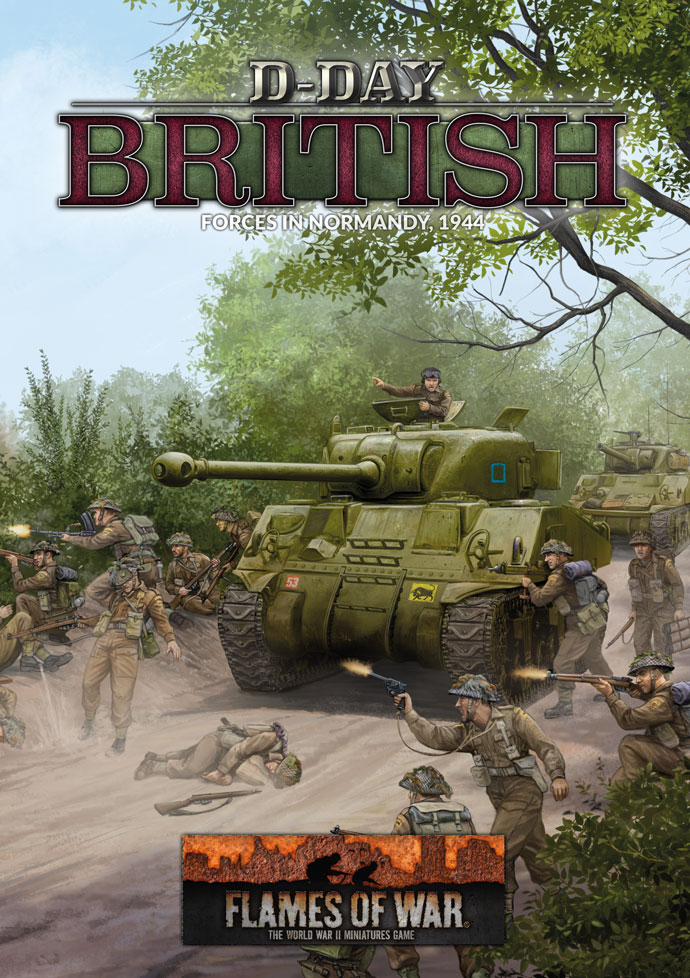 Flames Of War D-Day British New Releases