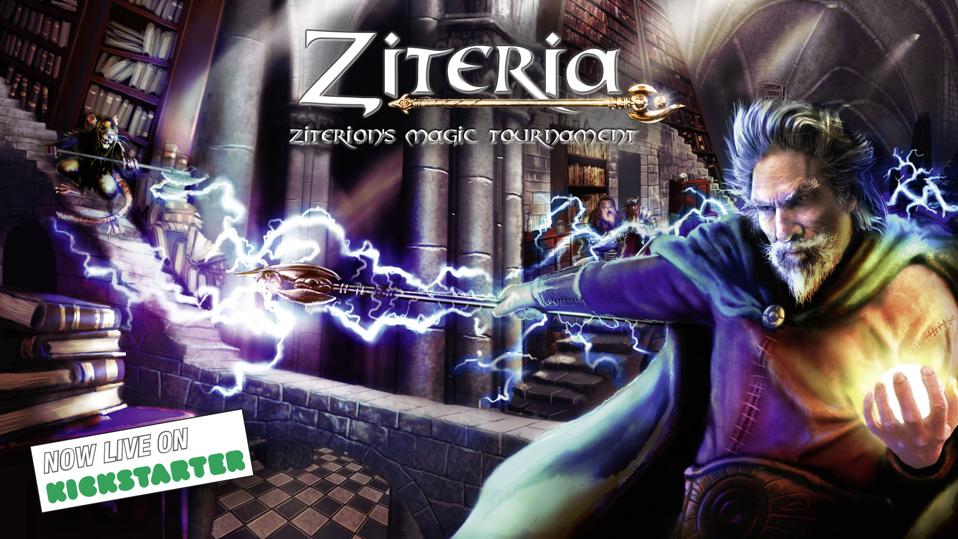New and now live on KICKSTARTER – ZITERIA Ziterion’s Magic Tournament
