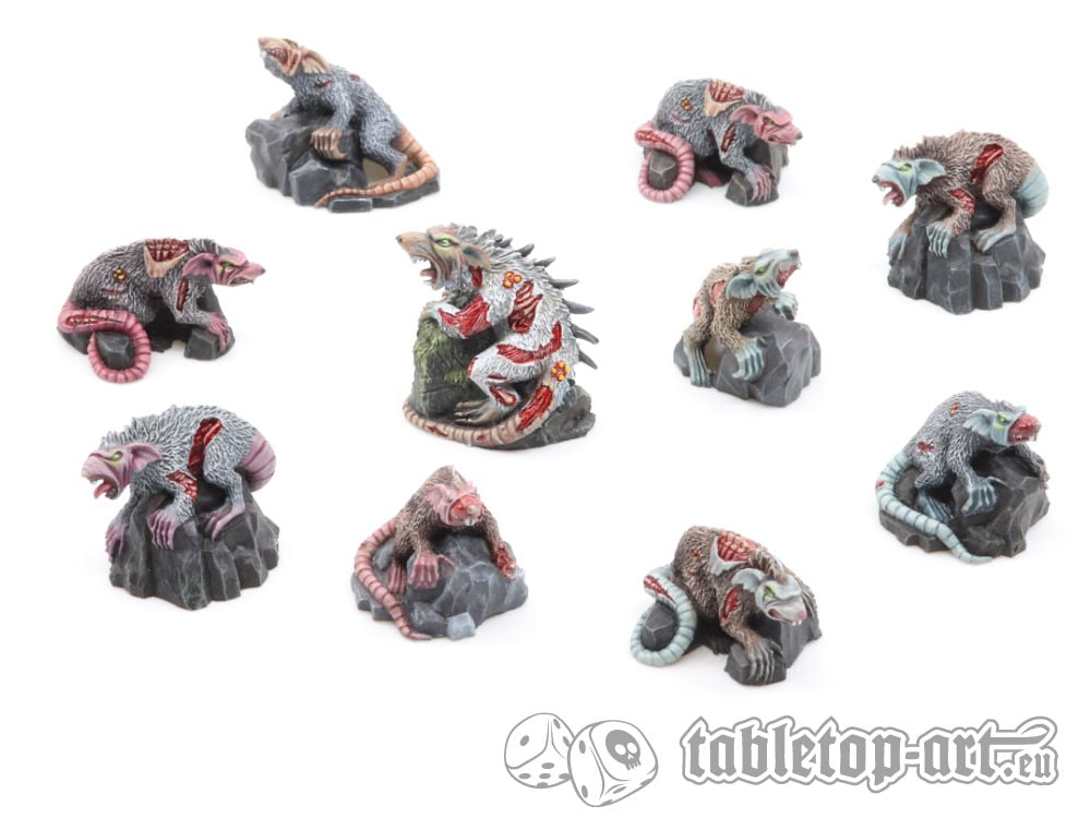 Giant Rats and Zombie Rats – Now available