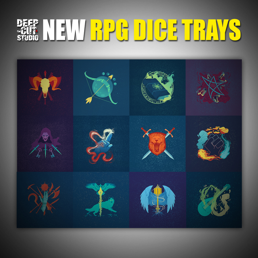 Sci-Fi Deep-Cut Studio Brand New DCS-DT02 Details about   Dice Tray