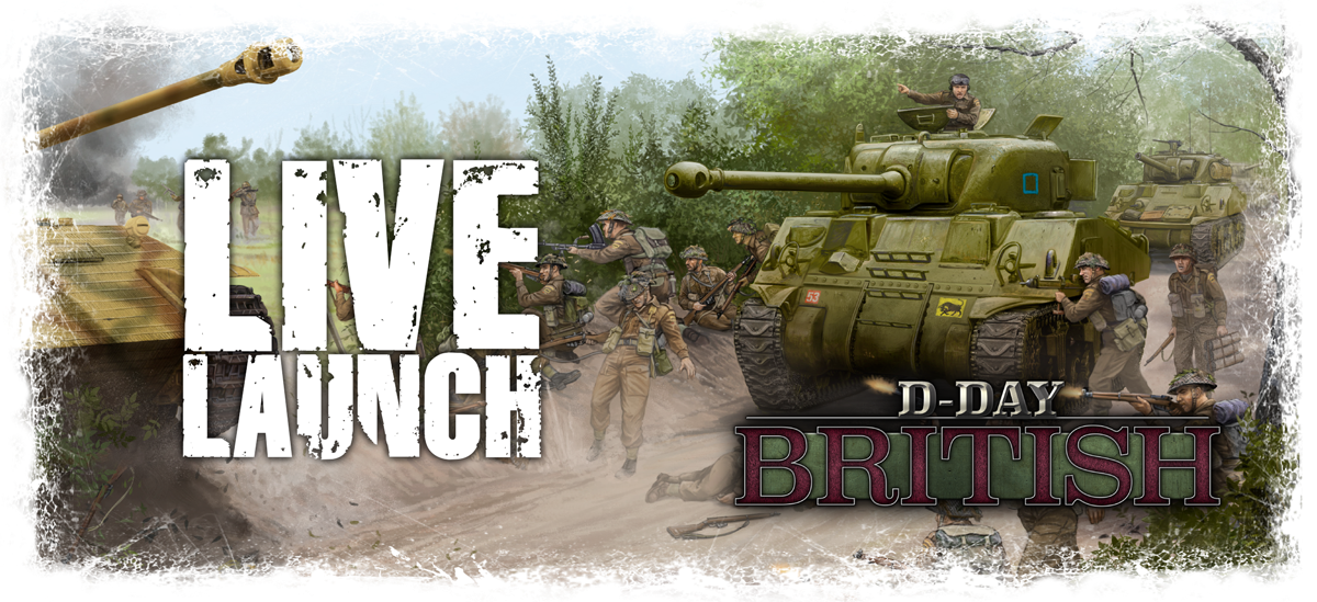 Flames Of War – D-Day: British Live Launch This Weekend!