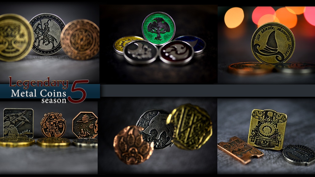 Legendary Metal Coins are back for Season 5