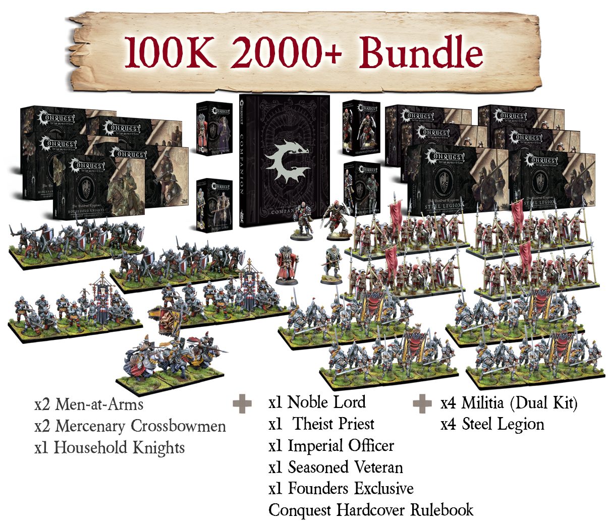 Founders Exclusive Bundles – 2000pts Faction Armies