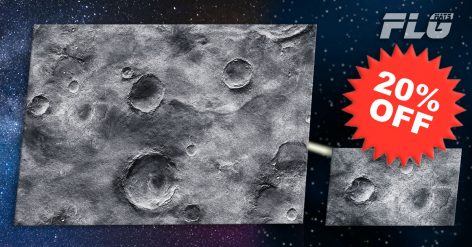 New FLG Mat: Moon: 20% Off!