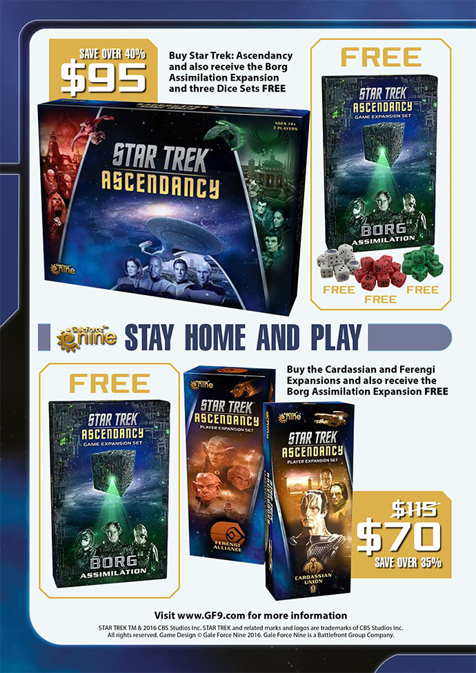 GF9 Stay Home and Play Board Game Bundles