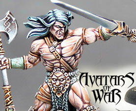 Avatars of War new releases: Barbarian and Centaur