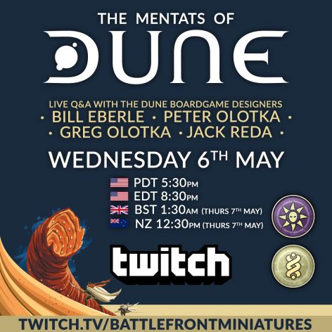Live Twitch With Dune Designers