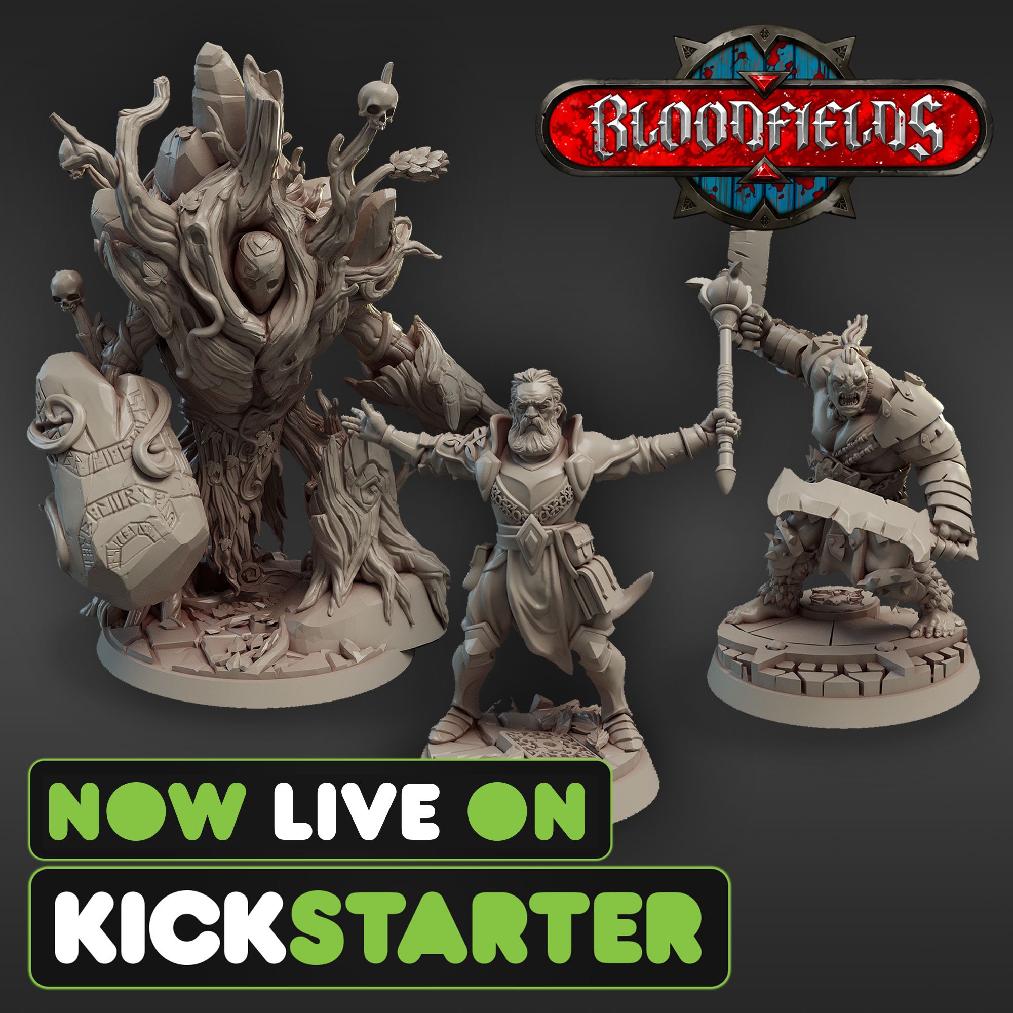 Bloodfields : 3D Printable Wargame