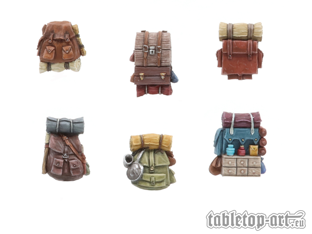 Adventurer backpacks – Set 1 – Now available