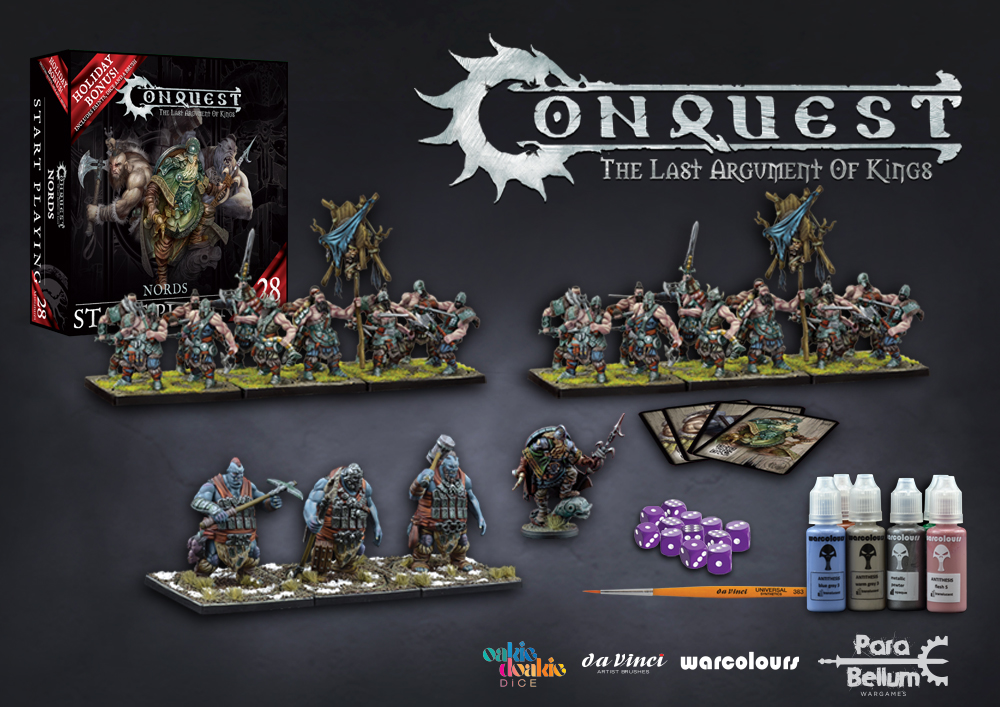 New, limited edition, starter sets for Conquest!