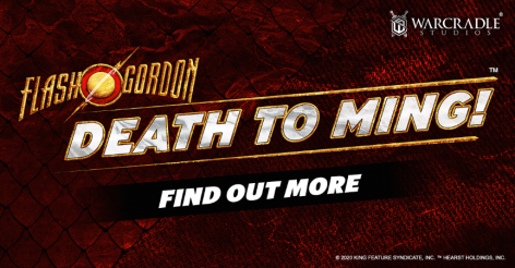 Warcradle Studios announce “Flash Gordon” card game amidst film’s fortieth-anniversary celebrations