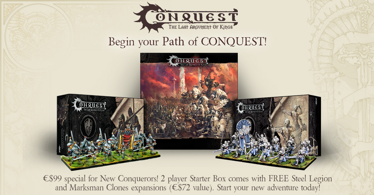 Conquest special offer for two players!