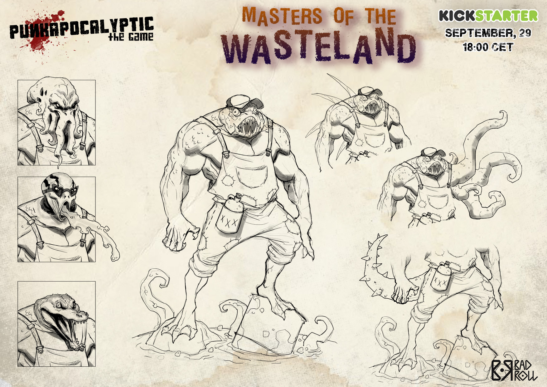 Punkapocalyptic. Masters of the Wasteland KS (09-29-20) – Preview 4