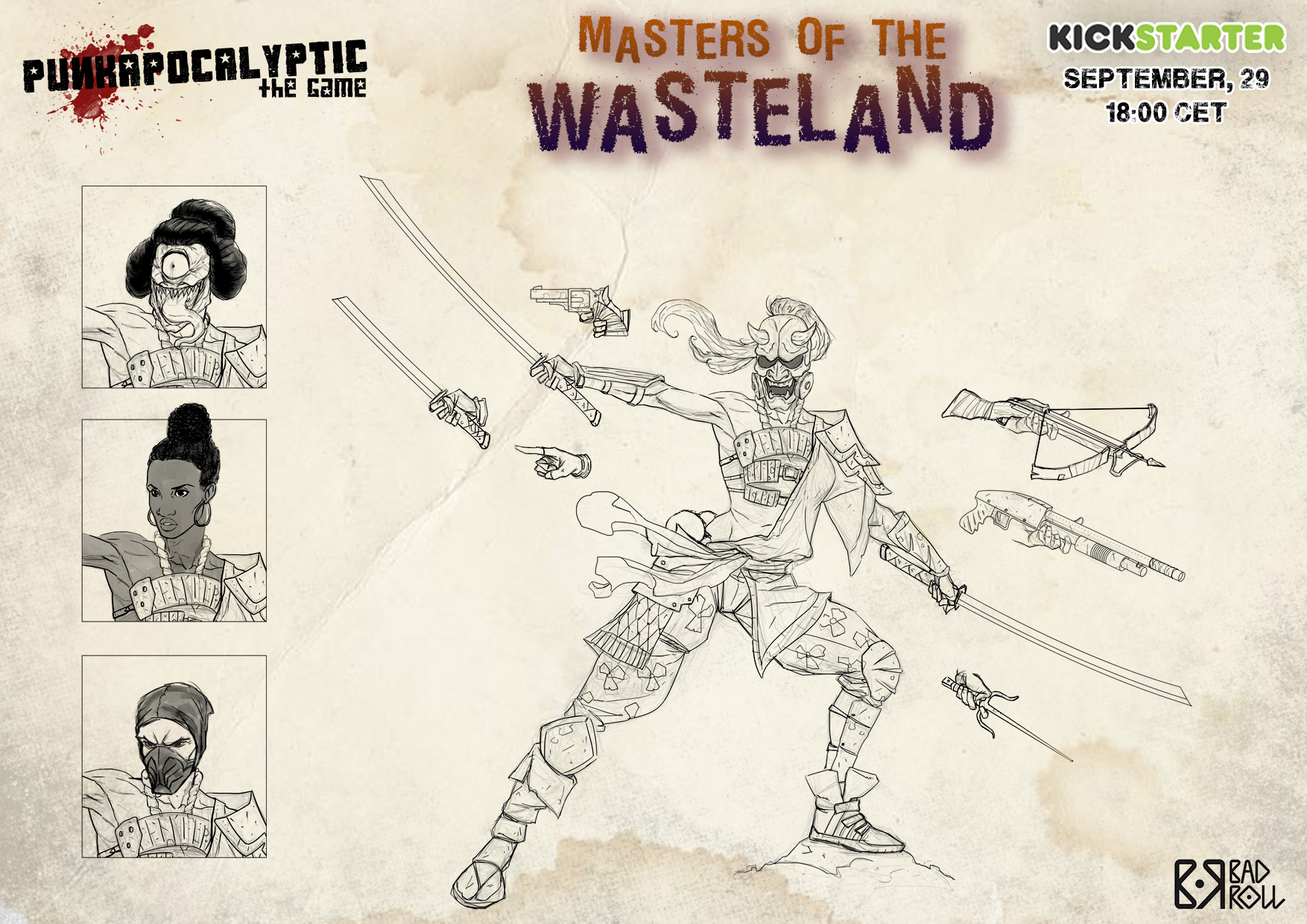 Punkapocalyptic. Masters of the Wasteland KS (09-29-20) – Preview 5
