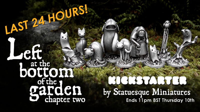 Final 24 hours of the Left at the Bottom of the Garden Chapter Two Kickstarter!