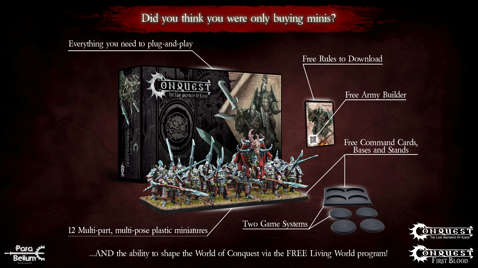 Conquest: More than boxes with minis