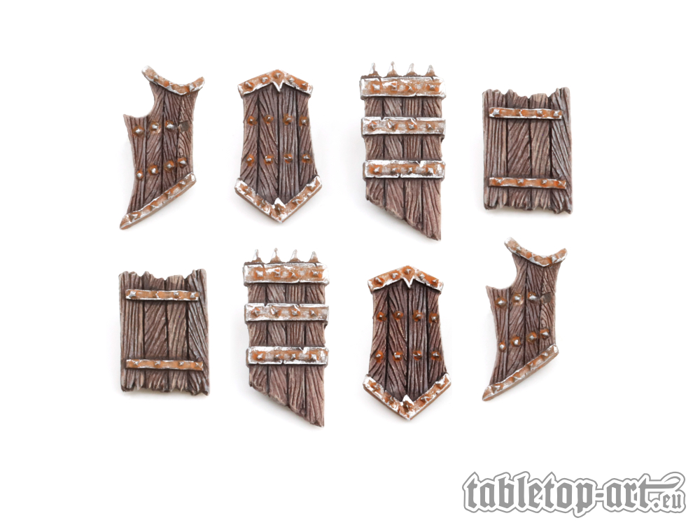 Fantasy Warrior Shields - Set 3 (8) Tabletop-Art