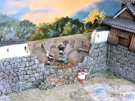 Samurai Ruined Castle Wall released