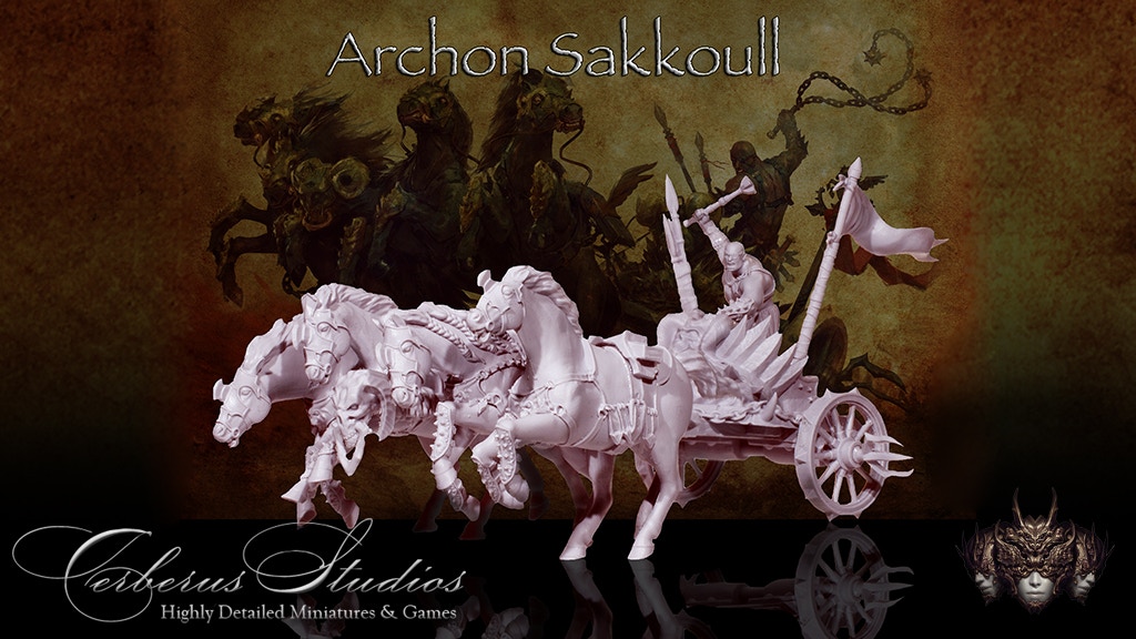 Cerberus Studios Kickstarter now LIVE – Archon Sakkoull