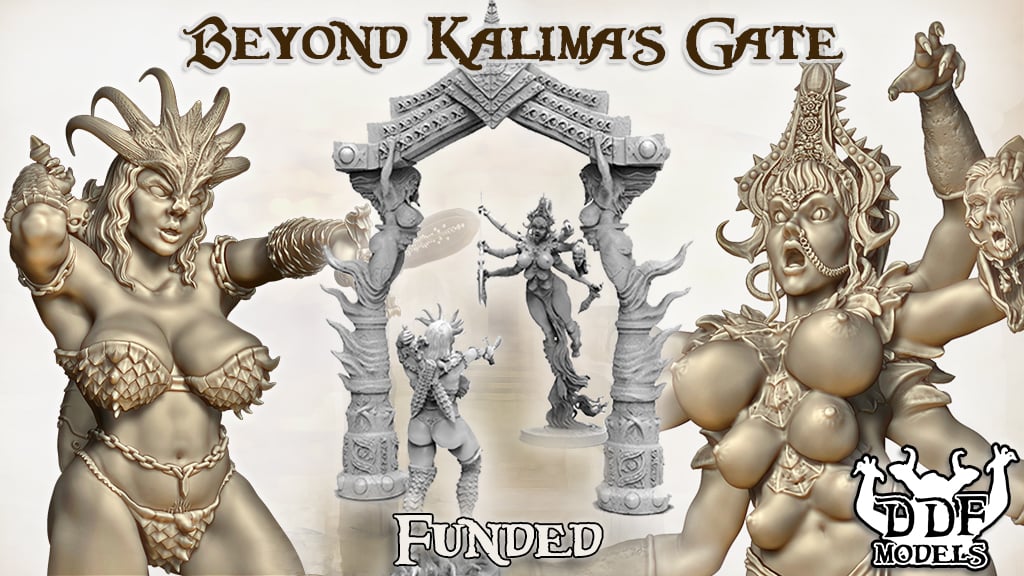 Beyond Kalima’s Gate. Kickstarter Live & Funded