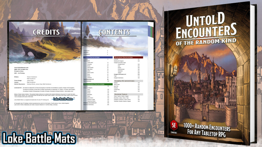 Roll up an Adventure in Moments with Untold Encounters of the Random Kind!