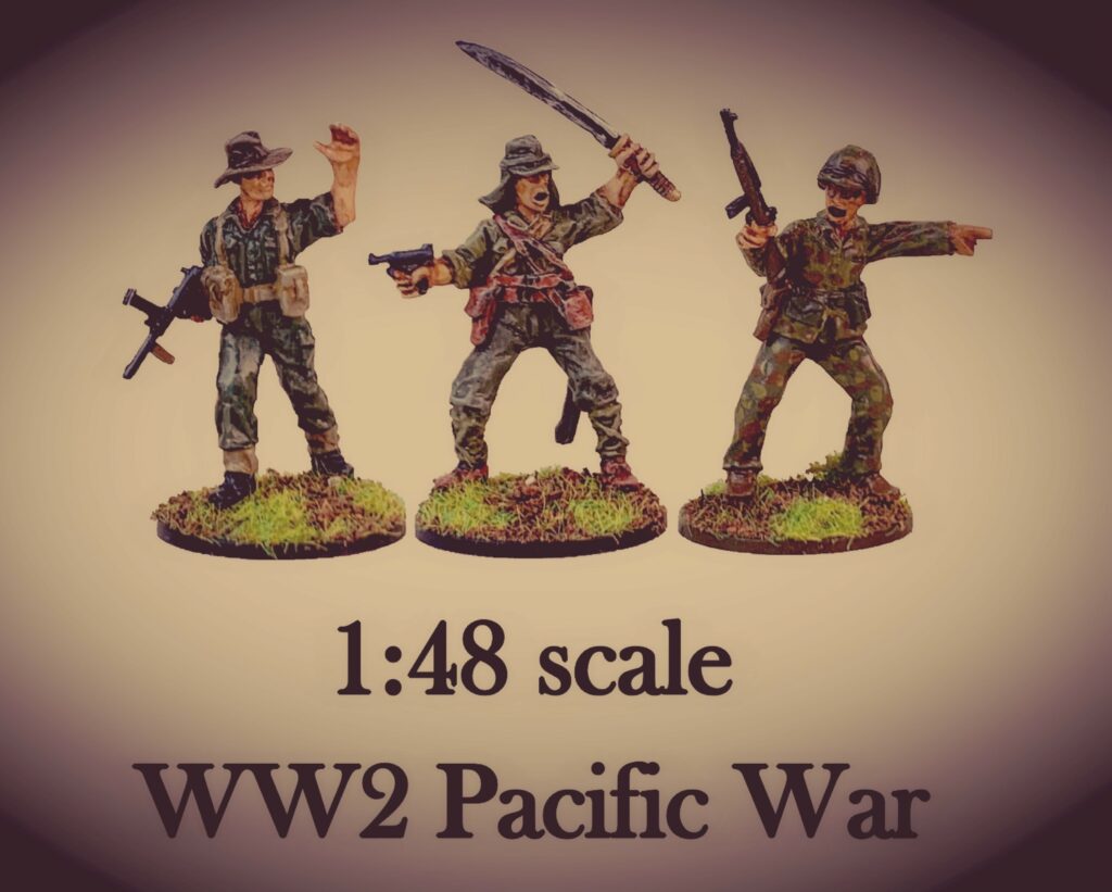 1:48 scale WW2 Pacific War range from Slave 2 Gaming