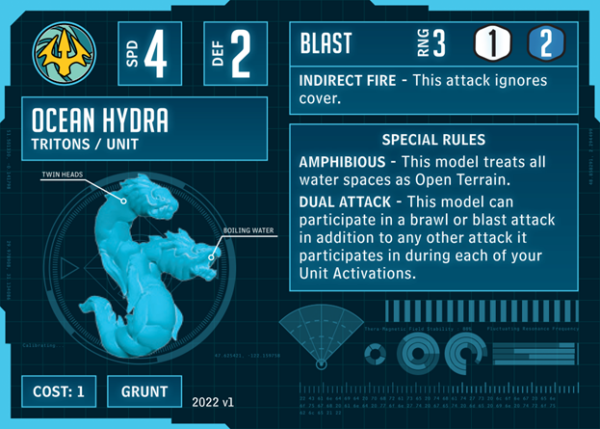 Monsterpocalypse: Tritons v Subterran Uprising