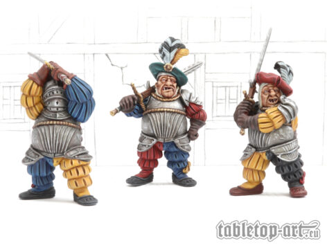 Landsknechts Ogres with Flamberge now available