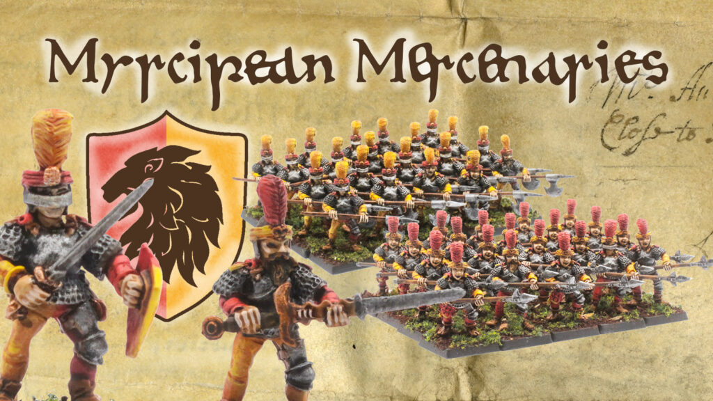 Fantasy Medieval Footsoldiers for Raising a Regiment of enown!