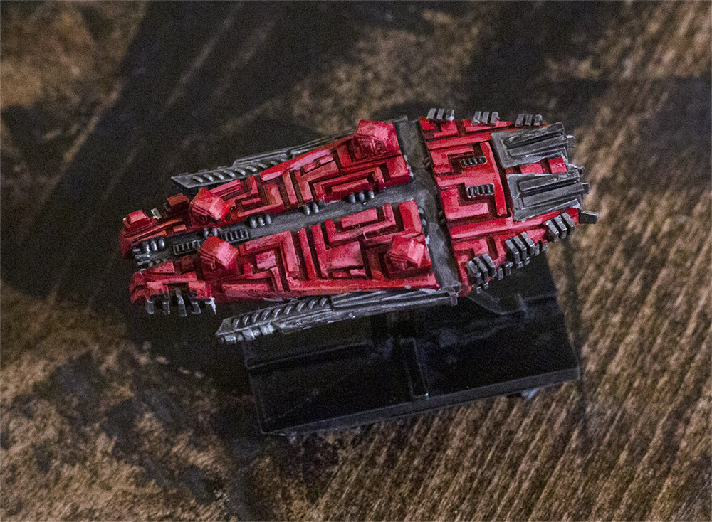 The Dryden Heavy Destroyer Miniature Has Been Refreshed