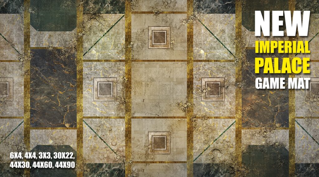 New Imperial Palace battlemat from Deep-Cut Studio