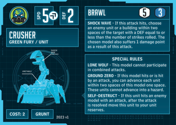 Monsterpocalypse Monday: Green Fury Preview