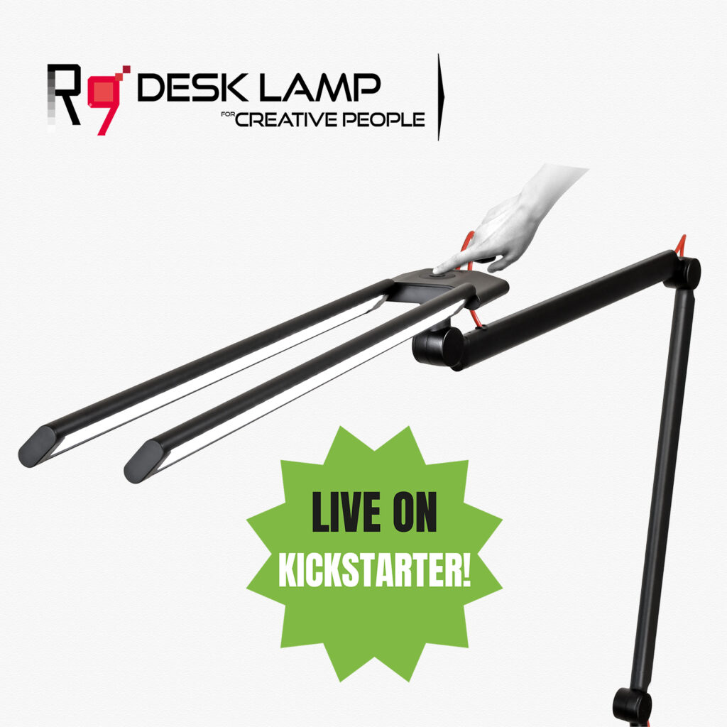 Redgrass R9 desk lamp for creative people on KS now!