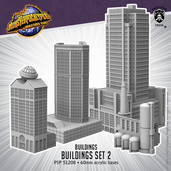 MONSTERPOCALYPSE BUILDING SETS