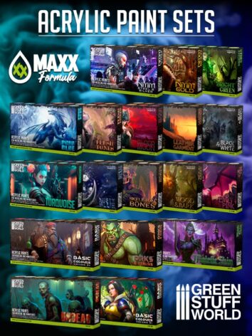 maxx formula paint sets by green stuff world
