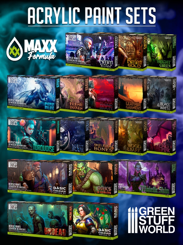 maxx formula paint sets by green stuff world