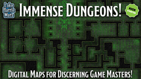 Immense Dungeons – Digital Maps for Discerning Game Masters!