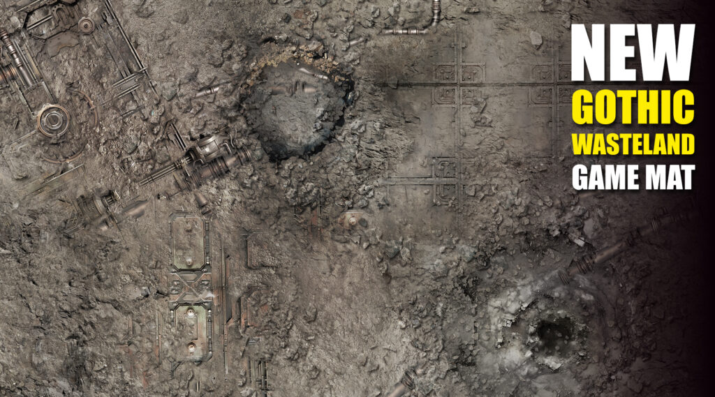 New game mats for WH40k and Legion Imperialis from Deep-Cut Studio