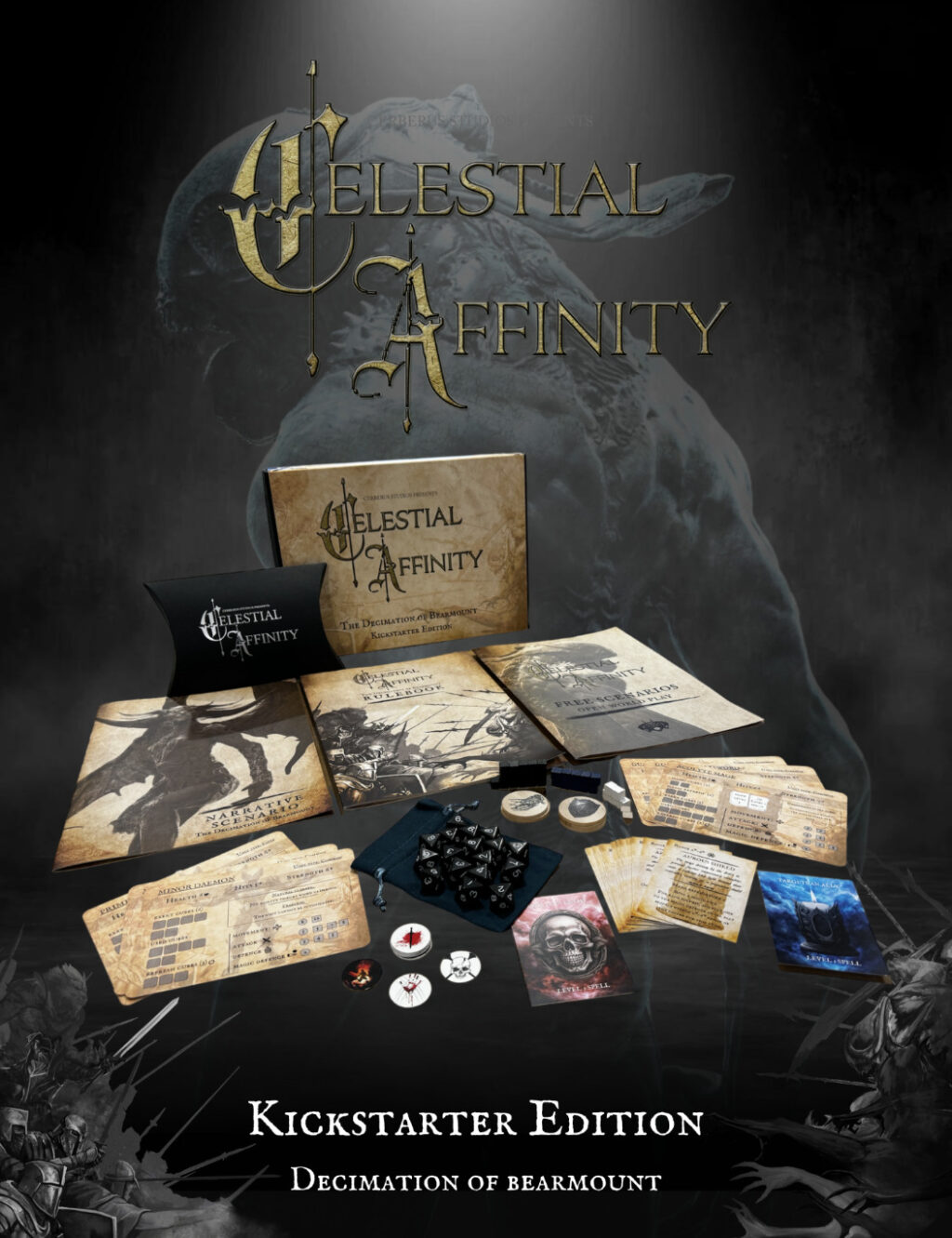 Celestial Affinity, Decimation of Bearmount – Starter Box Skirmish Game OUT NOW!