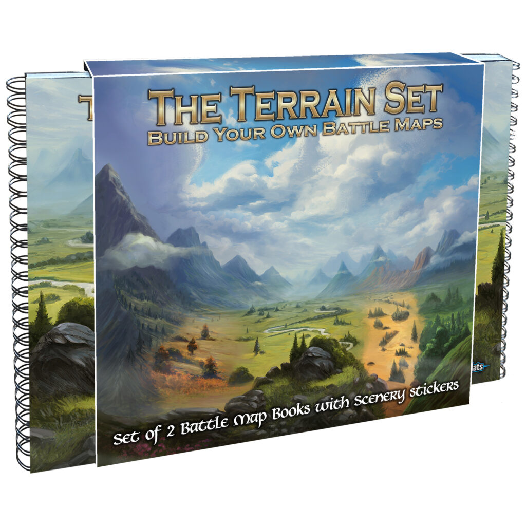 Announcing The Terrain Set – Build your Own Battle Maps