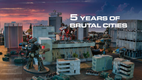 5 years of Brutal Cities terrain