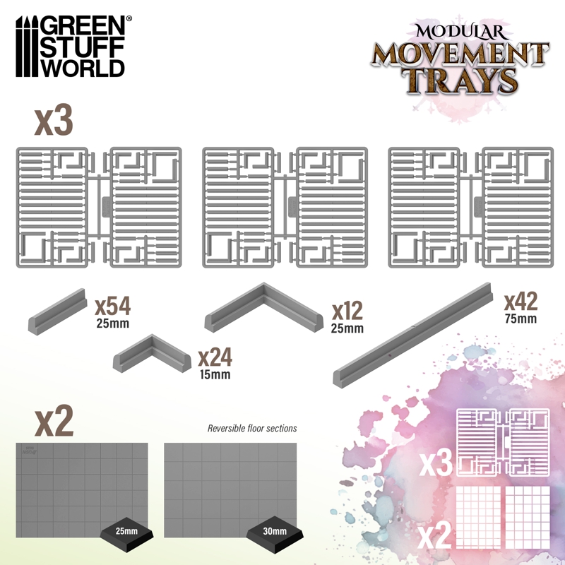 Modular Movement Trays for Warhammer