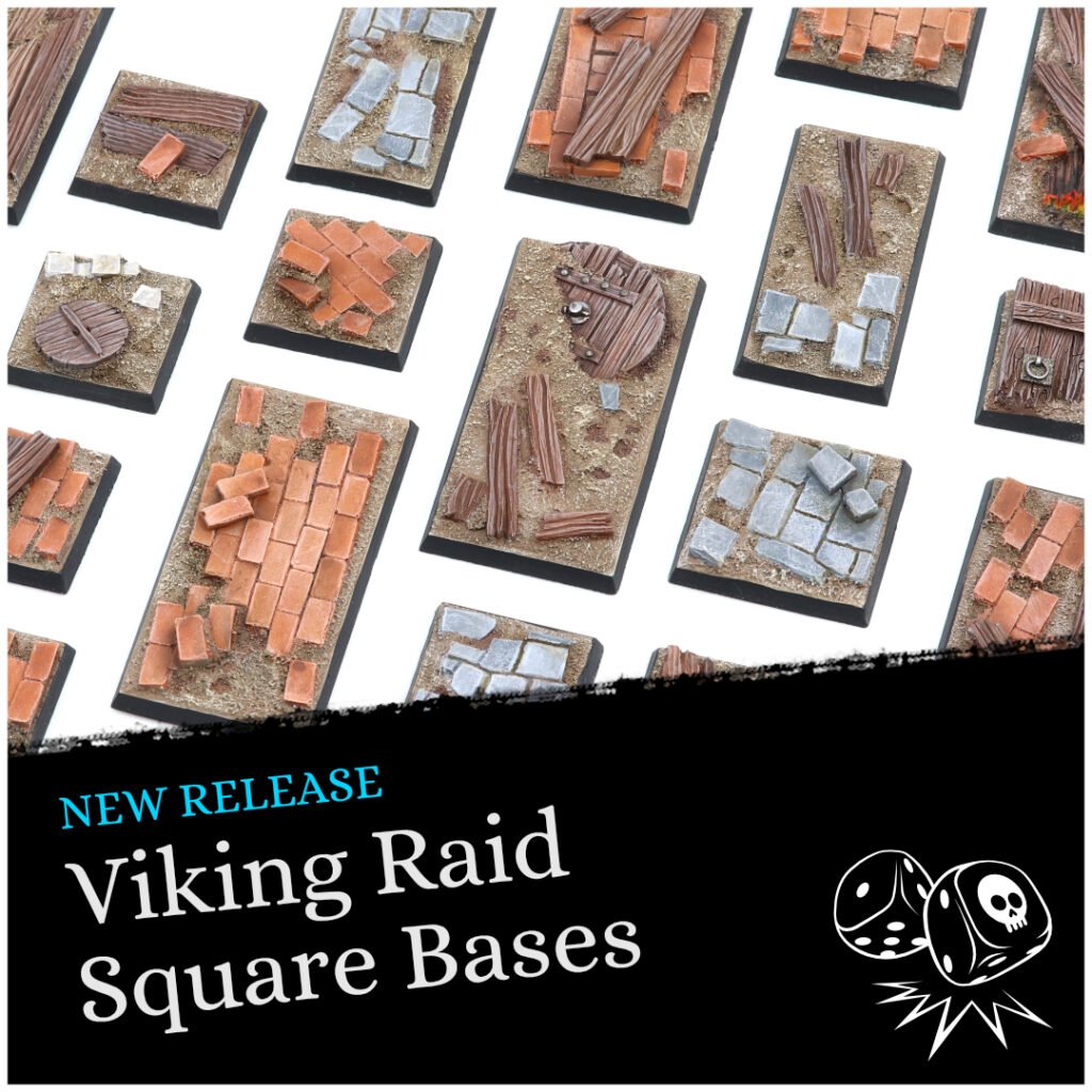 NEW – Viking Raid Square Bases
