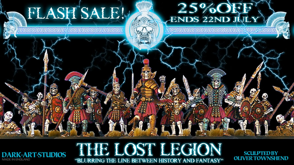 The Lost Legion Flash sale 25%off ends 22nd July