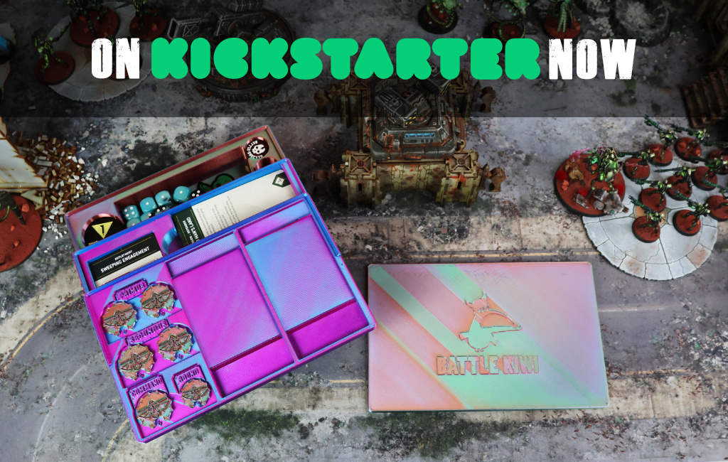 Battle Kiwi 3D Battle Box Kickstarter is live and fully funded!