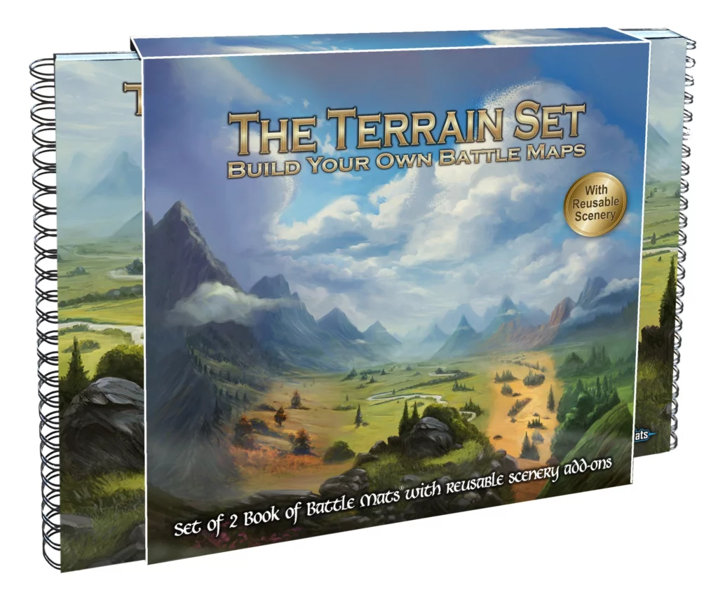 Build your own Battle Maps with the Terrain Set!